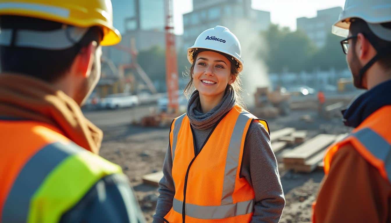 Illustration: Comment l’agence Adecco s’est imposée dans le secteur du BTP à Lyon