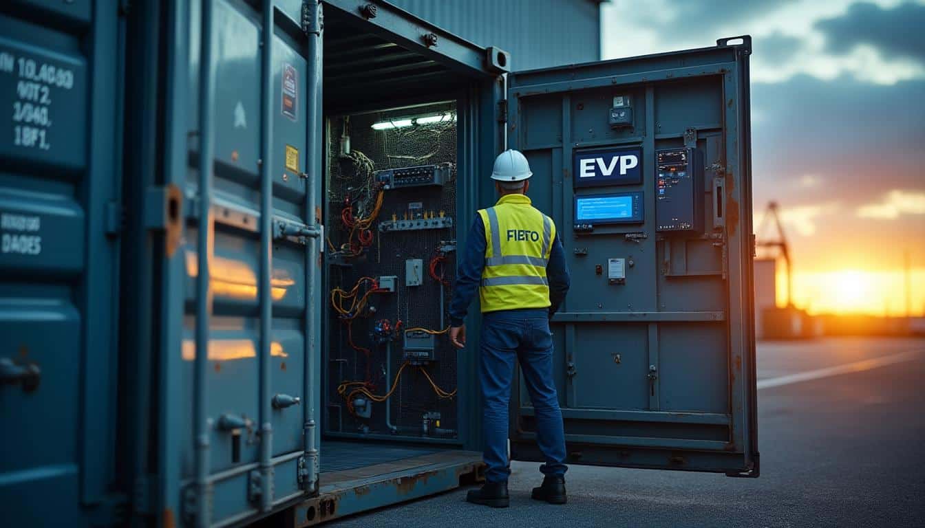 Illustration: Comprendre ce qu’est un EVP du conteneur et son origine