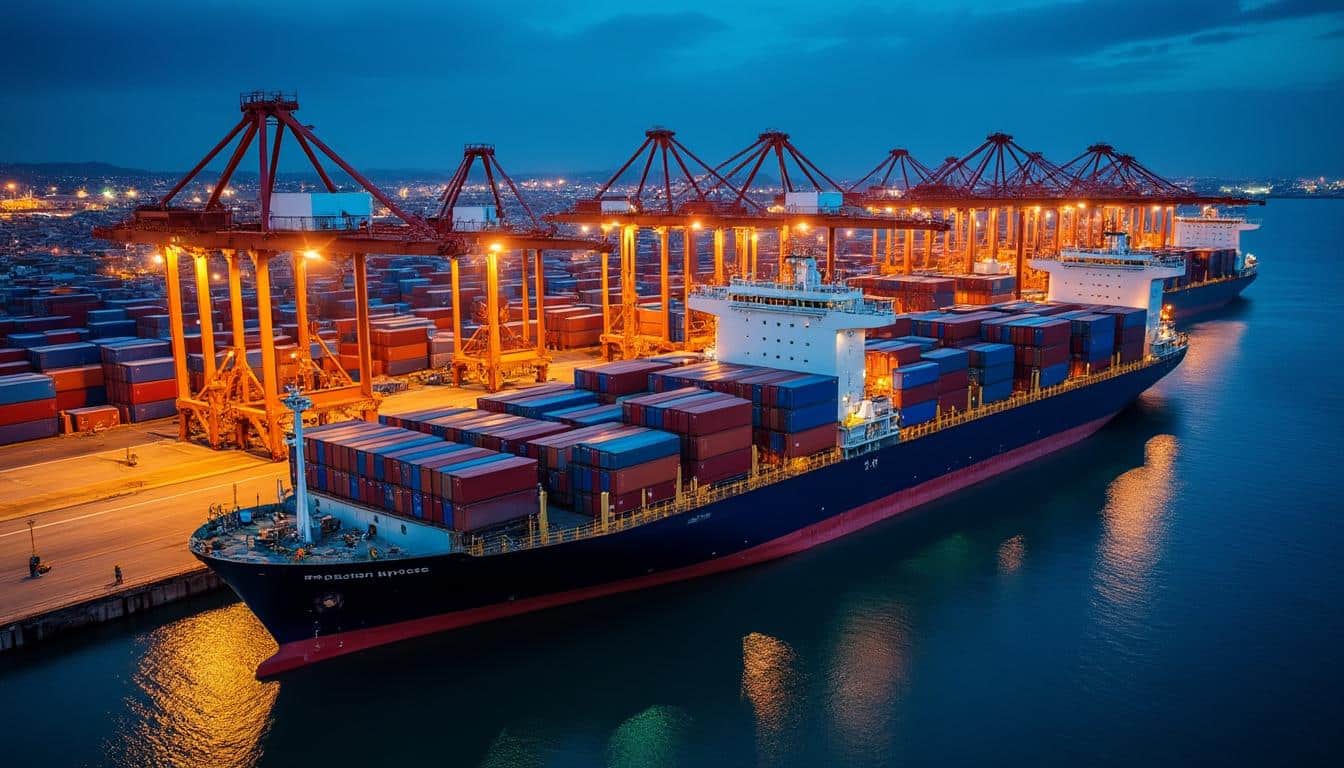 Illustration: Comprendre le rôle et la définition des navires de fret maritime