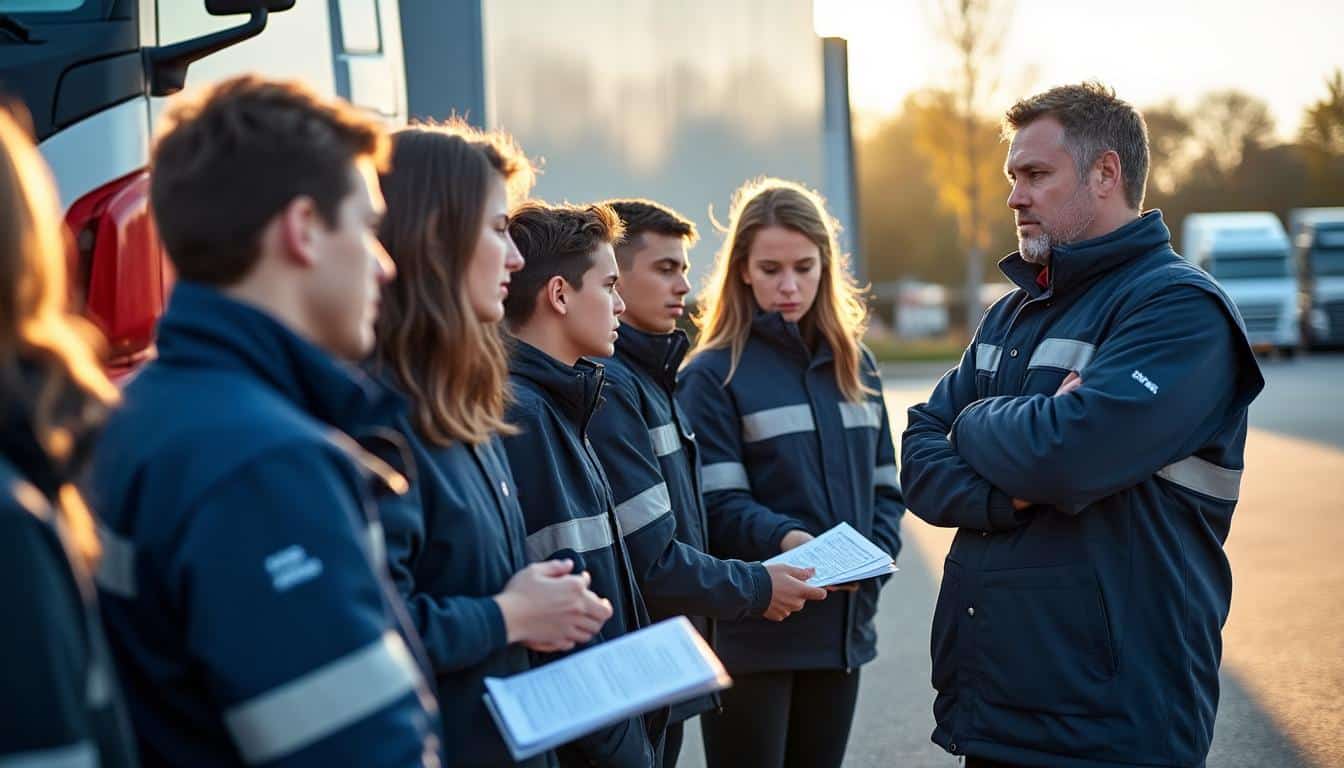 Illustration: Découvrir le diplôme du bac professionnel conducteur en transport routier et ses enseignements