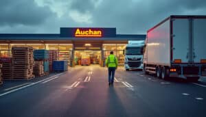 Entrepôt Auchan à Amiens : centre logistique innovant et stratégique