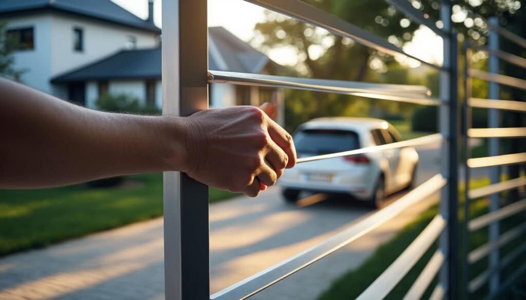 Portail en acier coulissant : robustesse, style et sécurité optimaux