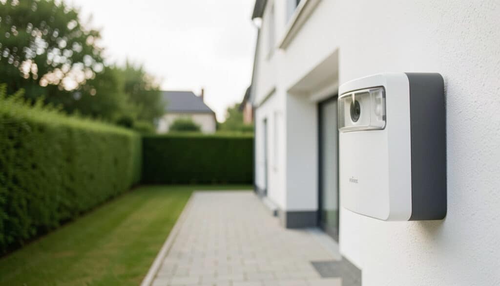 Détecteur de mouvement extérieur pour alarme maison