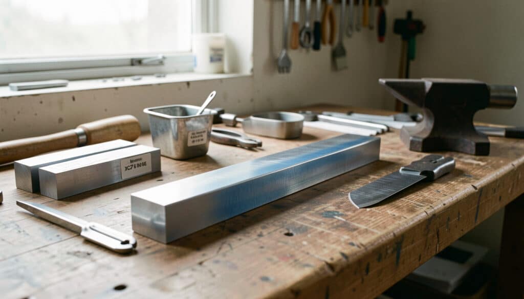 Acier XC75 : composition, trempe et usages en atelier