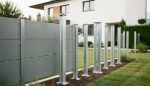 Quels poteaux en acier choisir pour une clôture ?